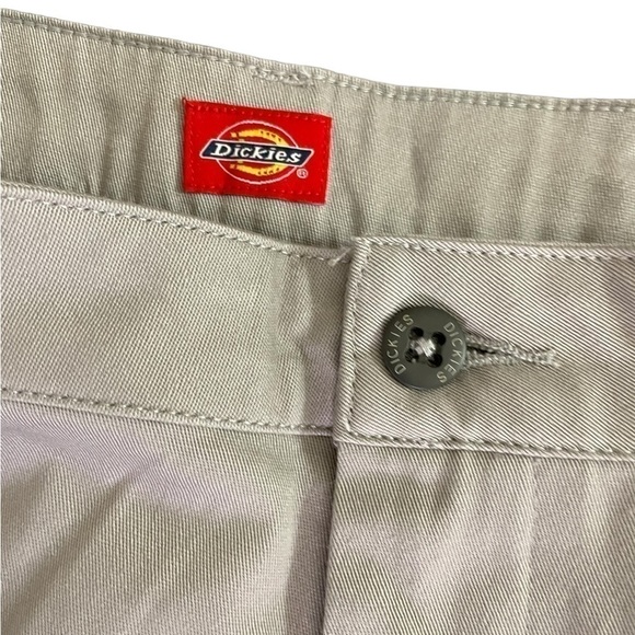 𝅺Dickies Girls Grey Stretch Pants Classic Fit Straight Leg • NWT • 19​ - Picture 7 of 11